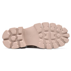 Pantofi casual de dama,Din piele ecologica intoarsa,T-P1253, Roz Deschis