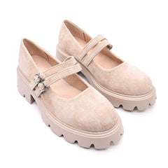 Pantofi casual de dama,Din piele ecologica intoarsa,T-P1253, Roz Deschis