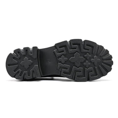 Pantofi casual de dama,Din piele ecologica intoarsa,T-P1244,Negru